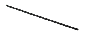 Plastic, glass-fibre reinforced spray tube 40 cm, black, compression fitting double-sided