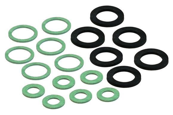 Gasket set for nozzle swivel holder
