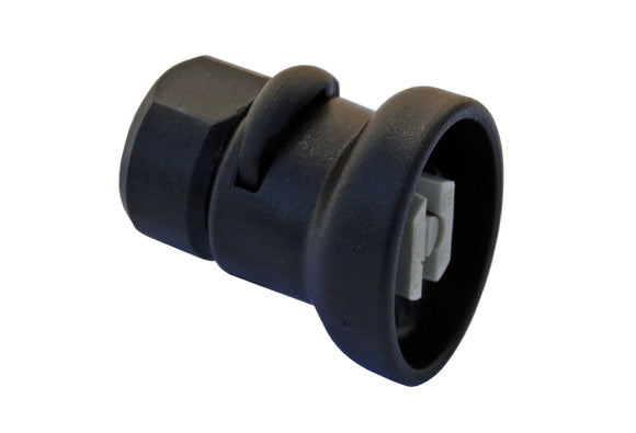 Fanjet nozzles complete G1/4i PP TPU 8002 PP  Viton (grey)