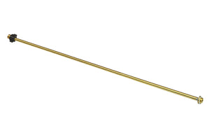 Spray tube 60 cm straight, with adjust. connect. G1/4\ on both sides"