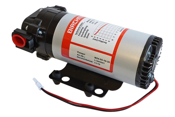 Pump and motor compl.