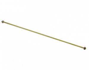 Brass-Spray tube 60 cm, straight, without adjust. connect., G1/4"e on both sides